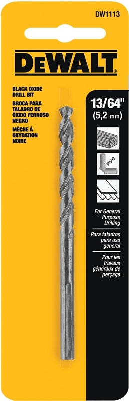 DW1113 DRILL BIT OXIDE 13/64IN