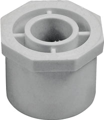 Xirtec 140 435653 Reducing Bushing, 1-1/2 x 1/2 in, Spigot x Socket, White, SCH 40 Schedule, 150 psi Pressure