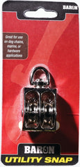 Baron C-0178ZD-1 Rope Pulley, 5/16 in Rope, 1 in Sheave, Zinc