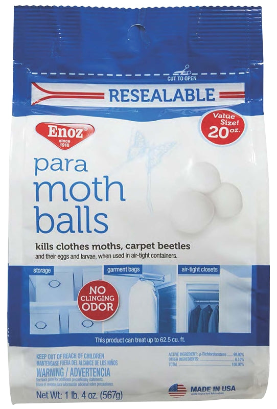 Enoz E320.6T Moth Ball, White