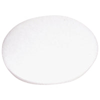 North American Paper 422214 Polishing Pad, White