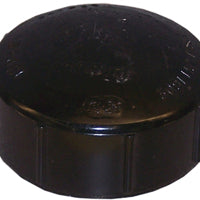 Canplas 103091BC Pipe Cap, 1-1/2 in, FIP, ABS, Black, SCH 40 Schedule