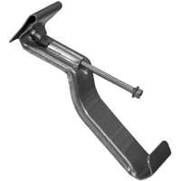 Amerimax 210121 Hidden Hanger, 5 in L, 1 in W, 1 in H, Aluminum