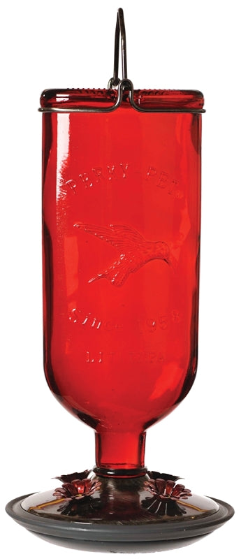 8109-2 RED ANTIQ BOTTLE FEEDER