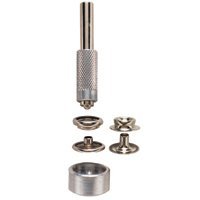1265 SNAP FASTENER KIT SOL BRS