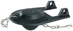54FR HINGE TOILET FLAPPER BLK