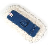 Rubbermaid Kut-A-Way FGK15500 WH00 Dust Mop Head, White, Cotton