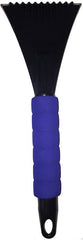 Rugg SC5110 Snowbrush/Scraper, Plastic/Polyester Blade, Aluminum Handle, Telescopic Handle, Black/Blue, 42 in OAL