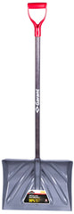 Garant GIPM18KD Snow Shovel, 18 in W Blade, Polypropylene Blade, Stained Ash Handle, D-Grip Handle, 42 in L Handle