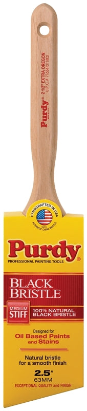 BRUSH ANG SASH BLK CHINA 2.5IN