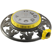 Gilmour 859563-1004 Lawn Sprinkler, 35 ft, Circle, Metal
