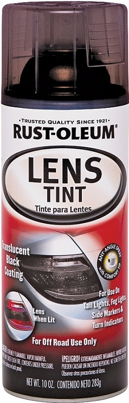 Rust-Oleum 253256 Automotive Spray Paint, Translucent Black, 10 oz Can