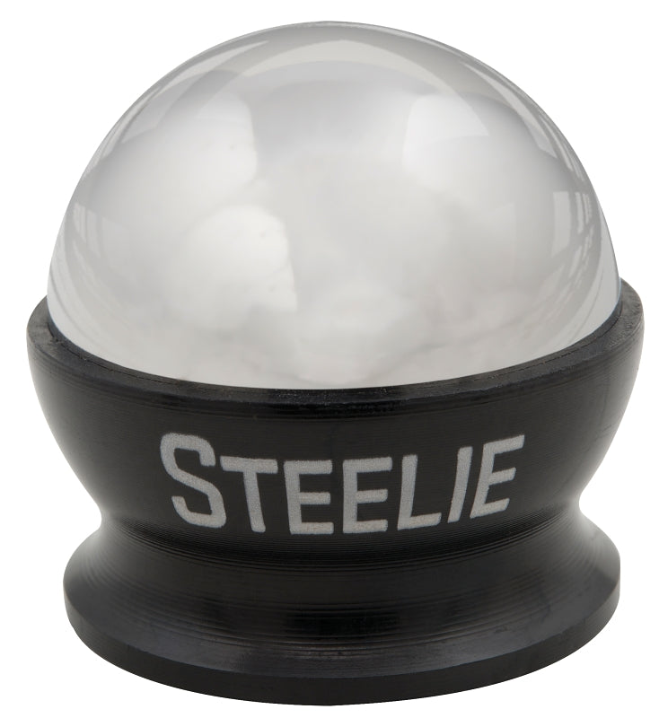 Nite Ize Steelie STDM-11-R7 Dash Ball, Aluminum/Stainless Steel, Black/Silver