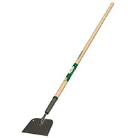 Landscapers Select 34615 Sidewalk Scraper, 7 in Blade, Welded Blade, 7 in W Blade, Wood Handle, Wood Handle