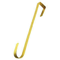 Hometown Holidays 12148 Wreath Hanger, Iron, Gold