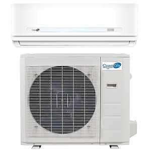 Coast air B-CAD09-0 Heat Pump, 115 V, 60 Hz, 9000 Btu/hr Cooling, 12.7 Btu/W-hr EER, 172 to 252 sq-ft Coverage Area