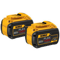 DEWALT DCB609-2 Rechargeable Battery Pack, 20/60 V Battery, 9 Ah, 2/PK