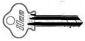 MR1 KEY METAL ROUSSEAU