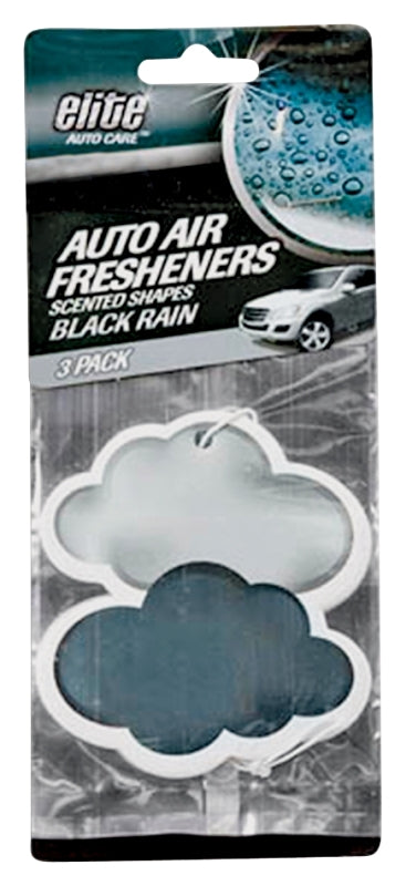 8998 SHAPES 3PK BLACK RAIN