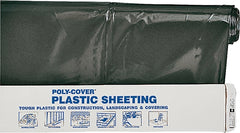 Orgill Poly 4X40-B Poly Film, 100 ft L, 40 ft W, Black