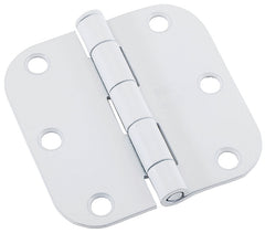 National Hardware N109-182 Door Hinge, 3 in H Frame Leaf, Steel, Removable Pin, Full-Mortise Mounting, 50 lb