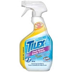 Tilex 12440PAK3 Shower Cleaner, 946 mL, Liquid, Citrus, Floral, Fruity, Clear/Yellow