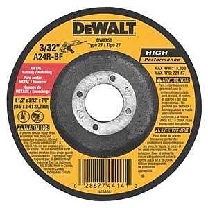 DW8750 4-1/2IN X 3/32IN X 7/8I