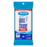 Sprayway COLORmaxx SW199R Cleaning Wipe, 20 ct Pouch, Liquid