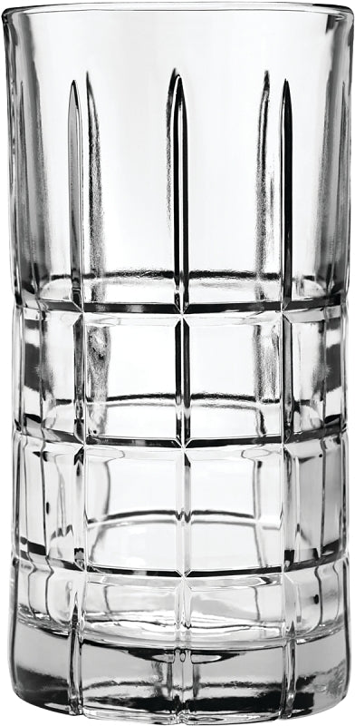 Anchor Hocking 68332L13 Manchester Tumbler, 16 oz Capacity, Glass, Clear, Dishwasher Safe: Yes