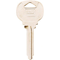 Hy-Ko 11010H59 Key Blank, Brass, Nickel, For: Ford, Lincoln, Mercury Vehicles, H59 Key Number