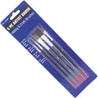ProSource A55505 Artist Brush Set, Wood Handle