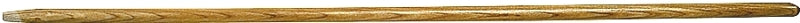 Link Handles 66454 Rake Handle, 1 in Dia, 42 in L, Ash Wood, Clear, For: Broom, Leaf and Lawn Rakes