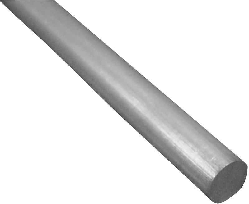 K & S 3056 Decorative Metal Rod, 5/16 in Dia, 36 in L, 1100-O Aluminum, 6061 Grade