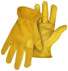 Boss 4086J Gloves, XL, Keystone Thumb, Deerskin Leather