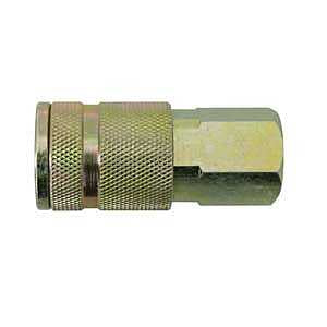 Topring 25.842C Quick Manual Coupler, 1/4 in, FNPT, Steel, Zinc