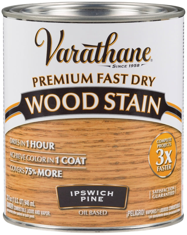 Varathane 262012 Stain, Ipswich Pine, Liquid, 1 qt, Can
