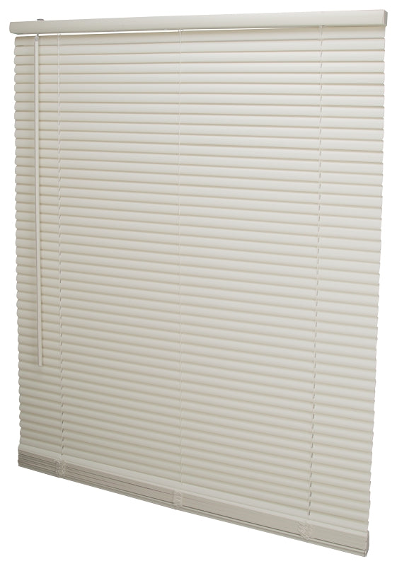 Simple Spaces PVCMB-19AA Blind, 72 in L, 35 in W, Vinyl, Alabaster