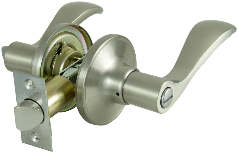 ProSource LYEX201V-PS Privacy Leverset, Zinc, Reversible Hand, 3 Grade