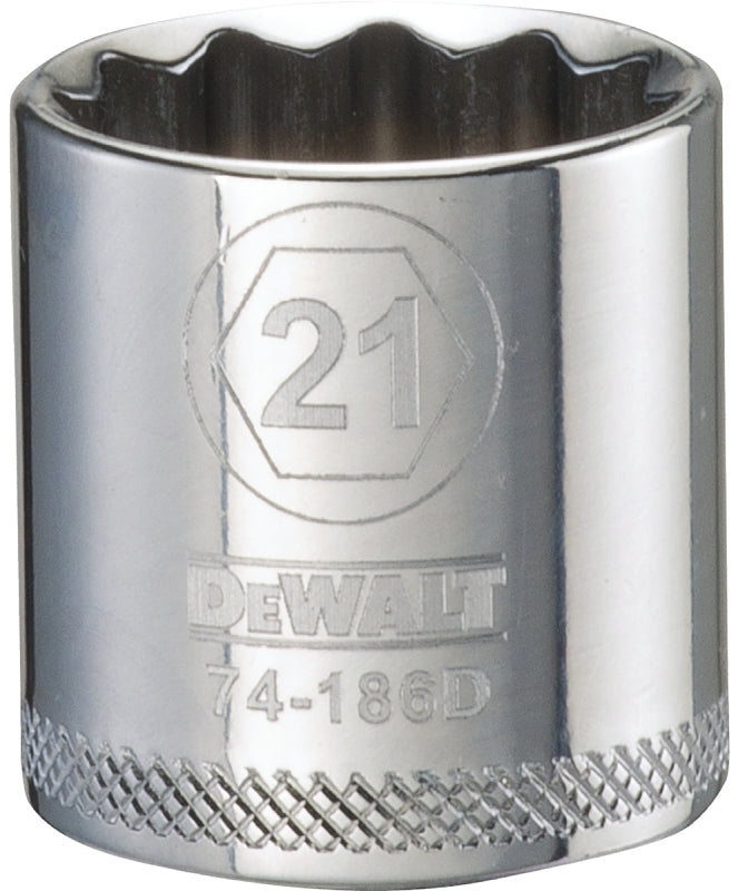 DWMT74186OSP SOCKET 3/8DR 21MM