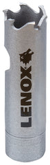 Lenox Speed Slot LXAH31116 Hole Saw, 11/16 in Dia, Carbide Cutting Edge