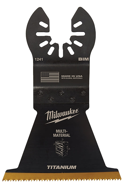 Milwaukee 49-25-1243 Blade, 2-1/2 in, 1-5/8 in D Cutting, HCS/Titanium