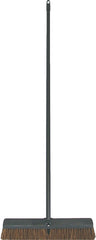 Birdwell 4018-4 Contractor Push Broom, 3 in L Trim, Palmyra Fiber Bristle