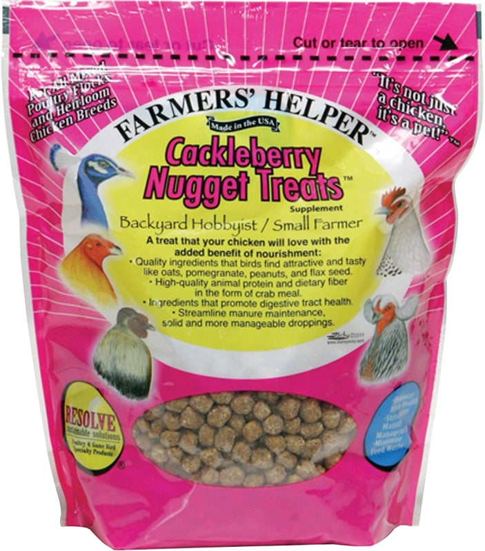 C&S Farmers' Helper CS06338 Cackleberry Nugget Treat, Nugget, 27 oz