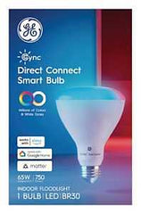 GE 93131795 Color Changing Smart Light, 9.5 W, Wi-Fi Connectivity: Yes, Medium Lamp Base, LED Lamp, 750 Lumens