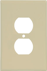 WALLPLATE 1 GANG DPX IVRY 1PK