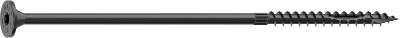 Camo 0366260 Structural Screw, 5/16 in Thread, 8 in L, Flat Head, Star Drive, Sharp Point, PROTECH Ultra 4 Coated, 10