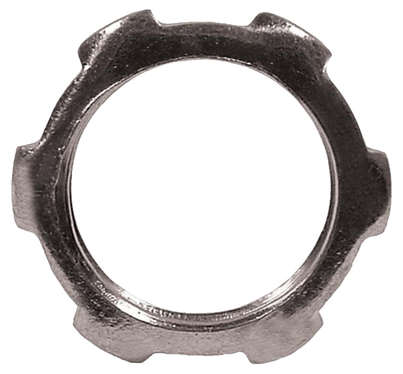 Hubbell LNS100 Locknut, 1 in, Steel