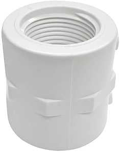 Xirtec 140 435467 Pipe Coupling, 3/4 in, FPT, White, SCH 40 Schedule, 480 psi Pressure