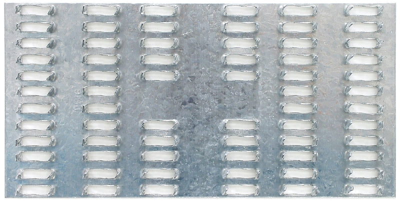 Simpson Strong-Tie MP36 Mending Plate, 6 in L, 3 in W, 20 Gauge, Steel, Galvanized