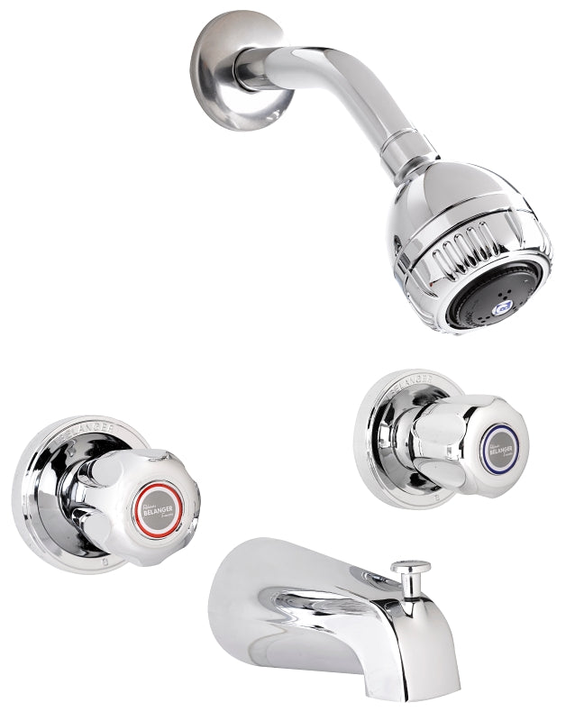 3058W CHROME BATH/SHOW. FAUCET